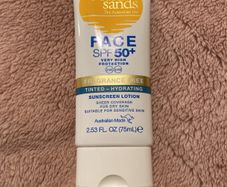Bondi sands face tinted spF 50 plus