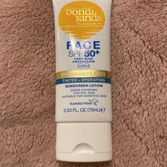 Bondi sands face tinted spF 50 plus