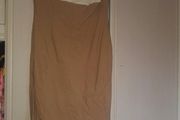 Cream And Camel Dress
