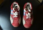 Girls' leather trainers