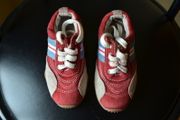 Girls' leather trainers
