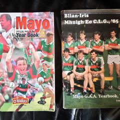 Two Vintage Mayo GAA Yearbooks 1985 1998