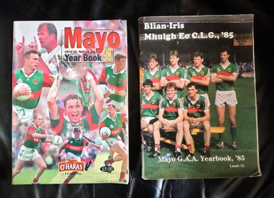 Two Vintage Mayo GAA Yearbooks 1985 1998