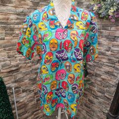 Boardies Lucha Libra shirt wrestling size Medium spring summer holidays festival outfit Brand New Postage included