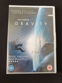 Gravity DVD 2014 2013 Sandra Bullock George Clooney