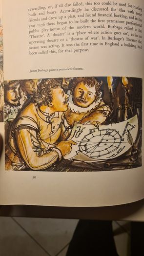 Shakespear's Theatre By C Walter HODGES.VINTAGE FIRST EDITION. Large Volume Book With Dustjacket In Very Good Condition.