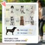 Foldable Pet Stroller, with Universal Wheels, Shock Absorber, for Medium and Large Dogs - Grey Image 6