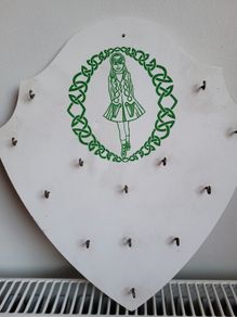 Irish Dancing medal display unit
