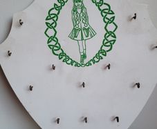 Irish Dancing medal display unit