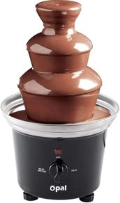 Large Size Stainless Steel Chocolate Fountain 500ml 90w Fondue Set Electric 3-Tier Machine with Hot Melting Pot Base OCF17