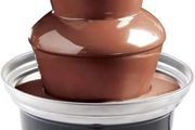 Large Size Stainless Steel Chocolate Fountain 500ml 90w Fondue Set Electric 3-Tier Machine with Hot Melting Pot Base OCF17