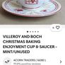 Villeroy and Boch "Christmas bakery -enjoyment" cup and saucer Image 7