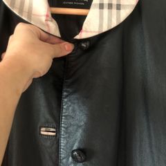 Roberto Gianni leather coat / jacket