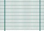 2D Garden Fence Panels & Posts 2008x1830 mm 42 m Green