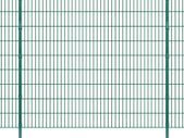 2D Garden Fence Panels & Posts 2008x1830 mm 40 m Green