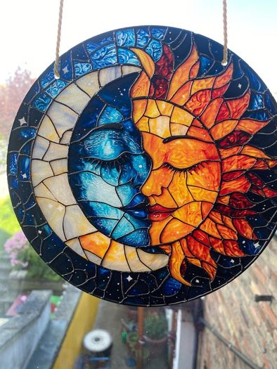 Fabulous Sun/Moon Suncatcher