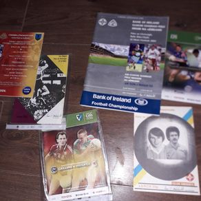 Gaelic Football Programmes