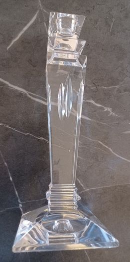 Cut Glass candle holders