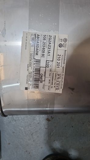 vw golf exhaust