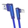 NOHON 3M Apple 3A Lightning Fast Charger & Data Sync 90 Degree Elbows Nylon Braided Cable (Brand New/Warranty) Image 10