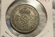 British Florin 1945 (50% Silver)