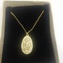 necklace embrace choker 925 sterling silver oval Image 3