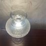 Vintage Waterford Crystal Alana / Inishmaan Hurricane Table Lamp  14inch Image 6