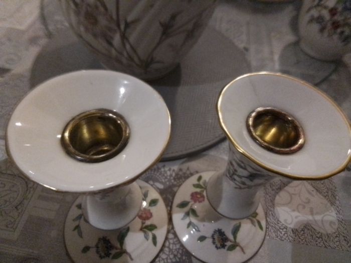Aynsley Pembroke Candlesticks
