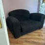 Over size armchair black Image 4