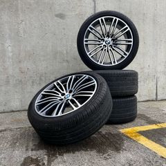 Genuine BMW Style 664M 19" Alloy Wheels - Like New, Pirelli