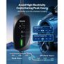 Mobile Wallbox, 11 kW 16A, Type 2 Portable EV Charger, 3 Phase Electric Vehicle Car Charger with 8 m Charging Cable, CEE16 Plug, LCD Screen, Adjustable EV Charging Station, IP66 Control Box Image 2