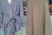 Brand new Barrel shape trousers with pockets