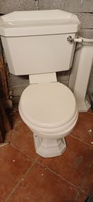 Toilet and sink