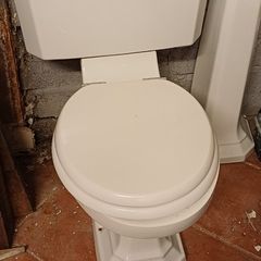 Toilet and sink
