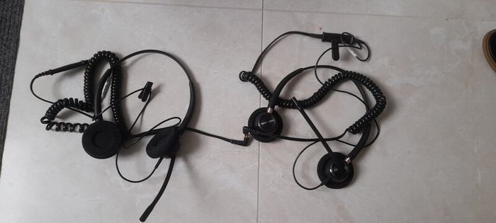 Plantronics HW520 Encorepro Noise Cancelling Over Head Binaural Headset