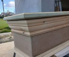 Mantlepiece ledge