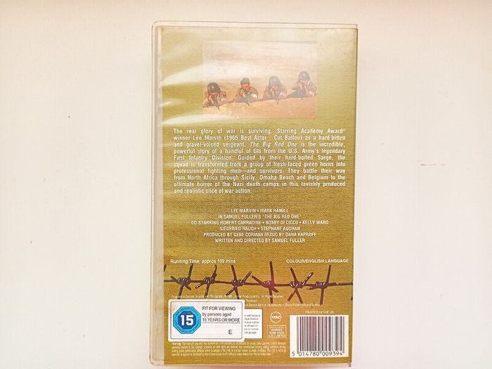 The Big Red One  War Movie  Vhs