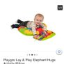 Playgro - Lay and Play Elephant Hugs Activity Pillow Image 8