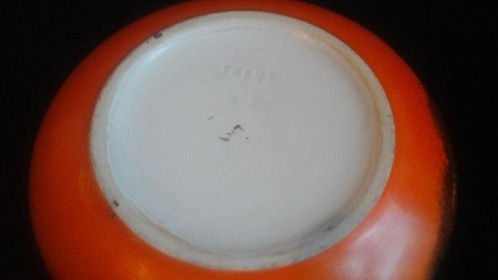 Large decorative vintage bowl