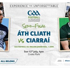 Dublin V Kerry ticket (face value)