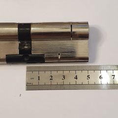 Yale euro Cylinder 45/50mm door lock x2 used