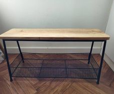 Helen James shoe bench