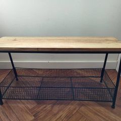 Helen James shoe bench