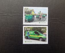 Ireland, Europa 2013.Stamp set.Postal Vehicles.Mint never hinged.