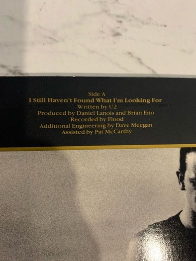 U2 - I Still Havent Found What Im Looking For Vinyl Single 12inch