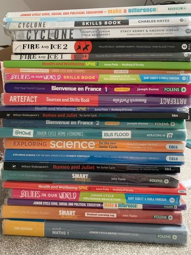 junior certificate / cycle school books free or 5 eur