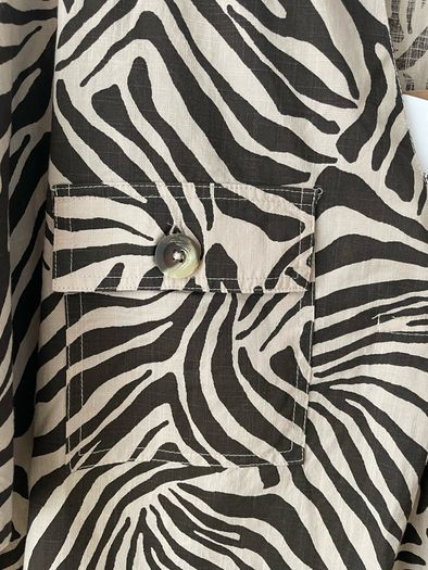 Monsoon Animal print top size 16 New