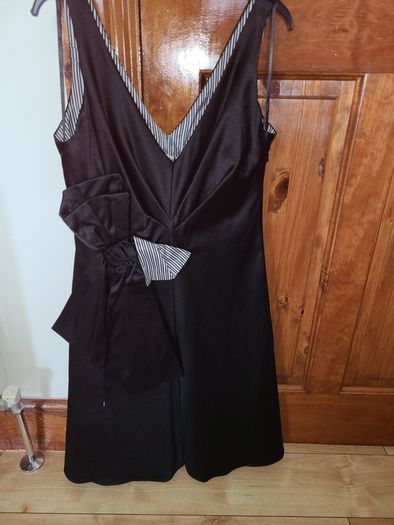 Black Dress M & S Size 10 NEW