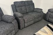 New 2 seater Fabric Recliner Sofas