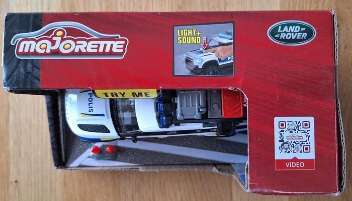Majorette Land Rover Toy Police Cars